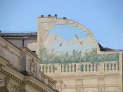 Bucarest dettaglio palazzo